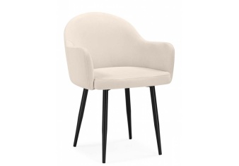 Стул на металлокаркасе Морено из велюра