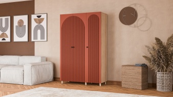 Шкаф распашной Вивьен 6 BMS