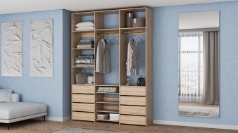 Стеллаж для одежды Мирта 97 BMS для дома