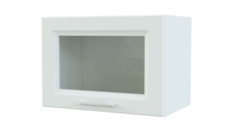Шкаф верхний горизонтальный остекленный Европа BMS