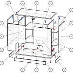 Схема сборки Комод Модерно 6.1 BMS