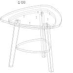 Схема сборки Журнальный стол Амур 7 BMS