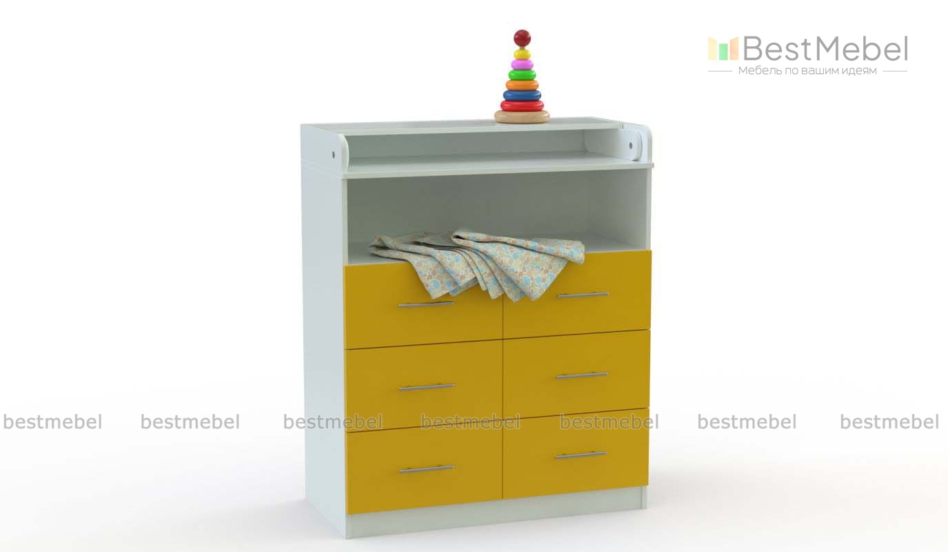 Пеленальный комод Лира 3 BMS