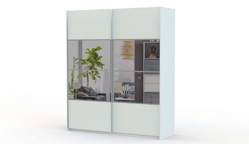 ЭСКИЗ Шкаф-купе Пакс Мехамн Pax Mehamn 4 (1700х2460х600)