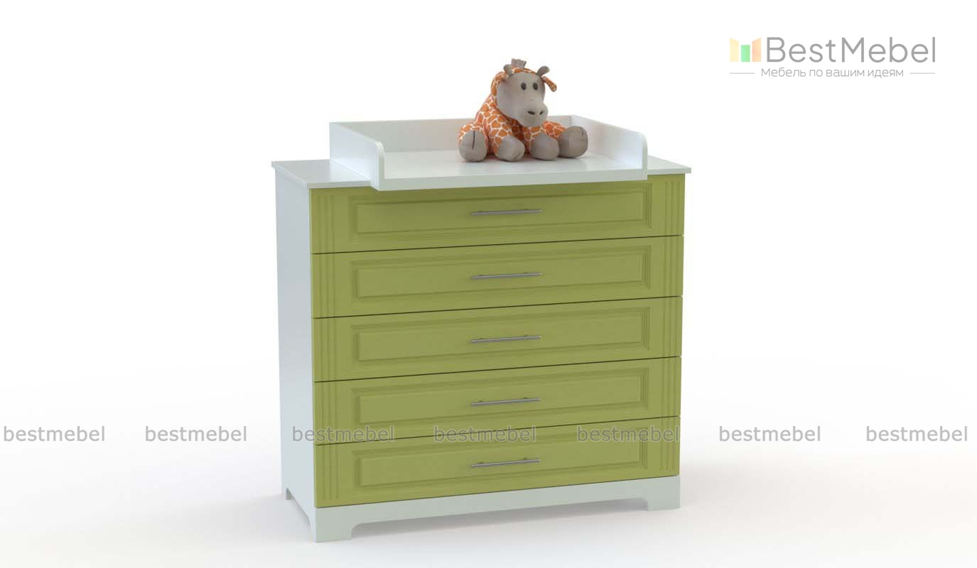 Комод пеленальный Инесс 5 BMS