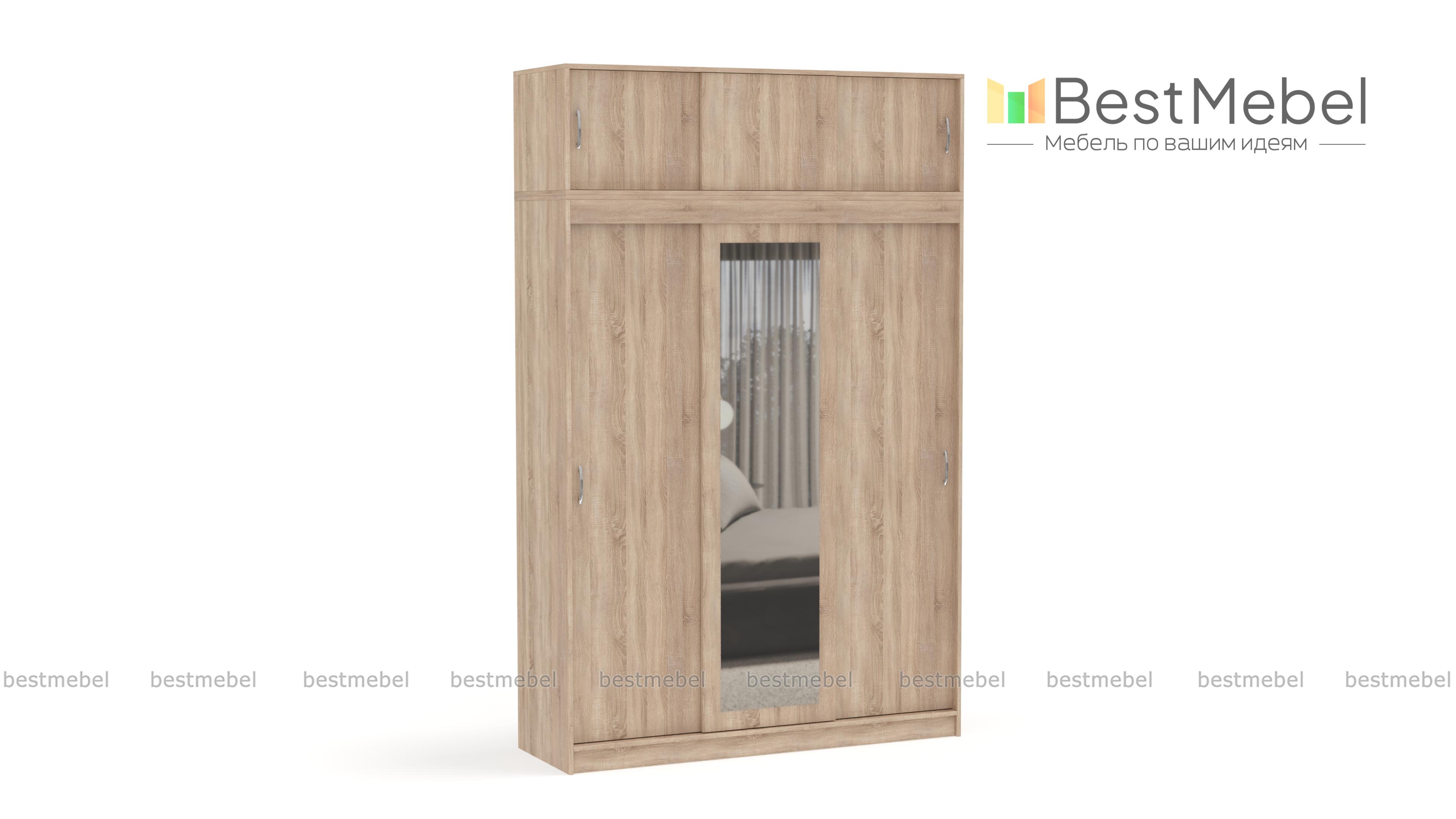 Шкаф-купе Уют 4 BMS - Фото