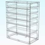 Схема сборки Комод Смостад Платса Smastad Platsa 7