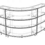 Схема сборки Стойка ресепшн Leona 1 BMS