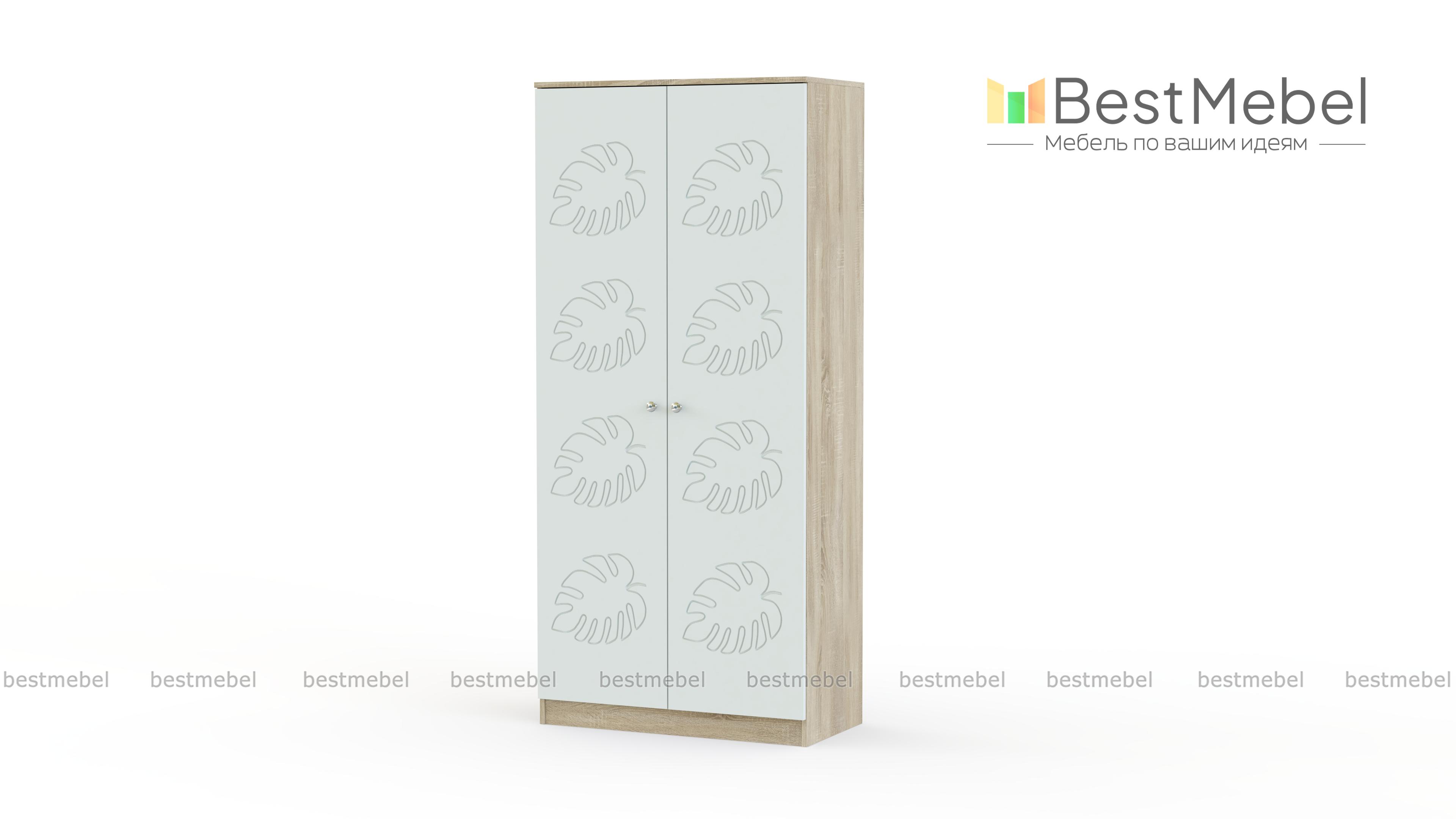 Шкаф детский МДМ-8 Маугли BMS - Фото