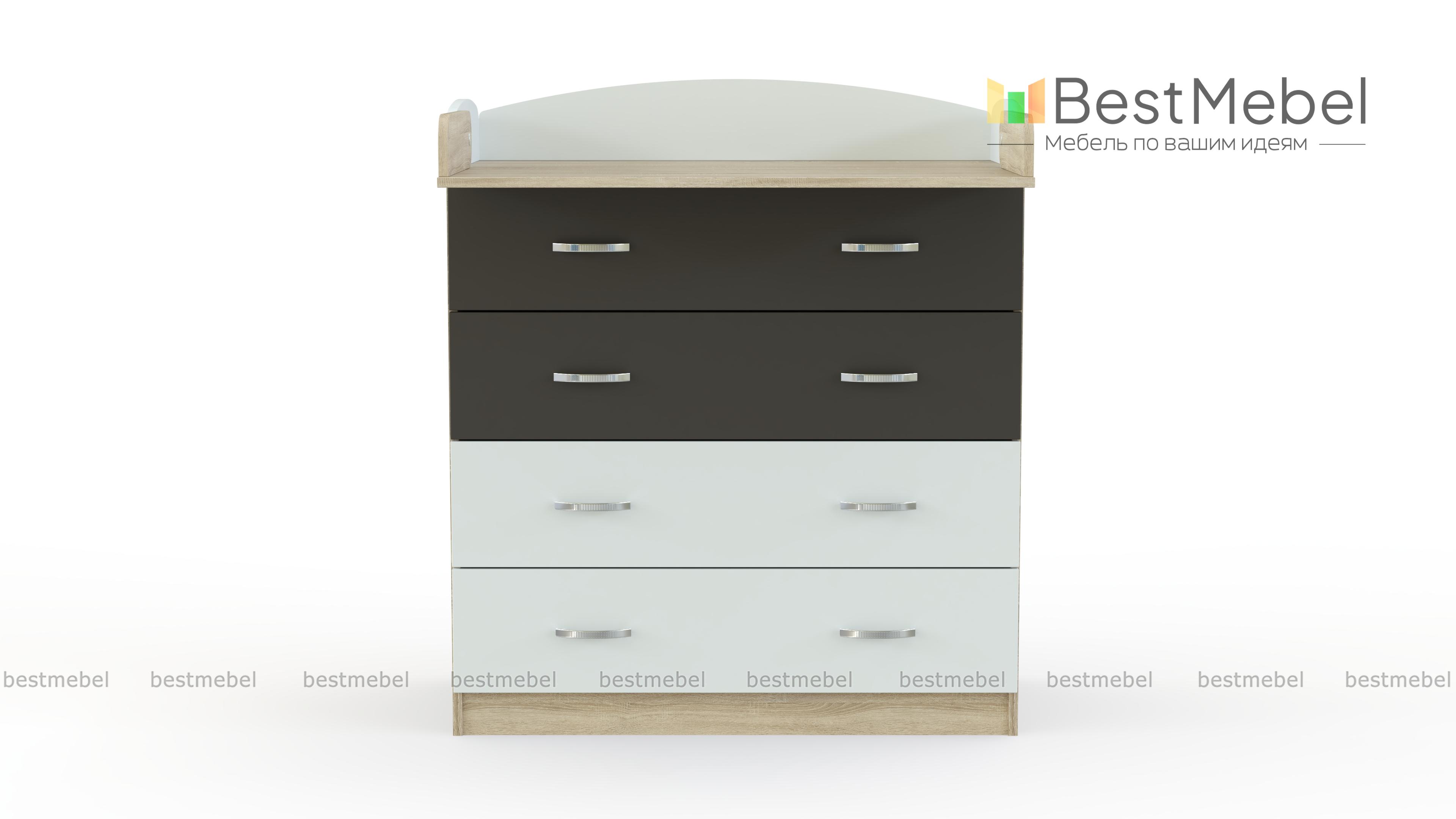 Комод пеленальный Ника Нео 1 BMS - Фото