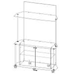 Тумба под ТВ Парма 2 BMS