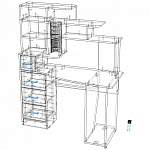 Схема сборки Уголок школьника 12-24 BMS