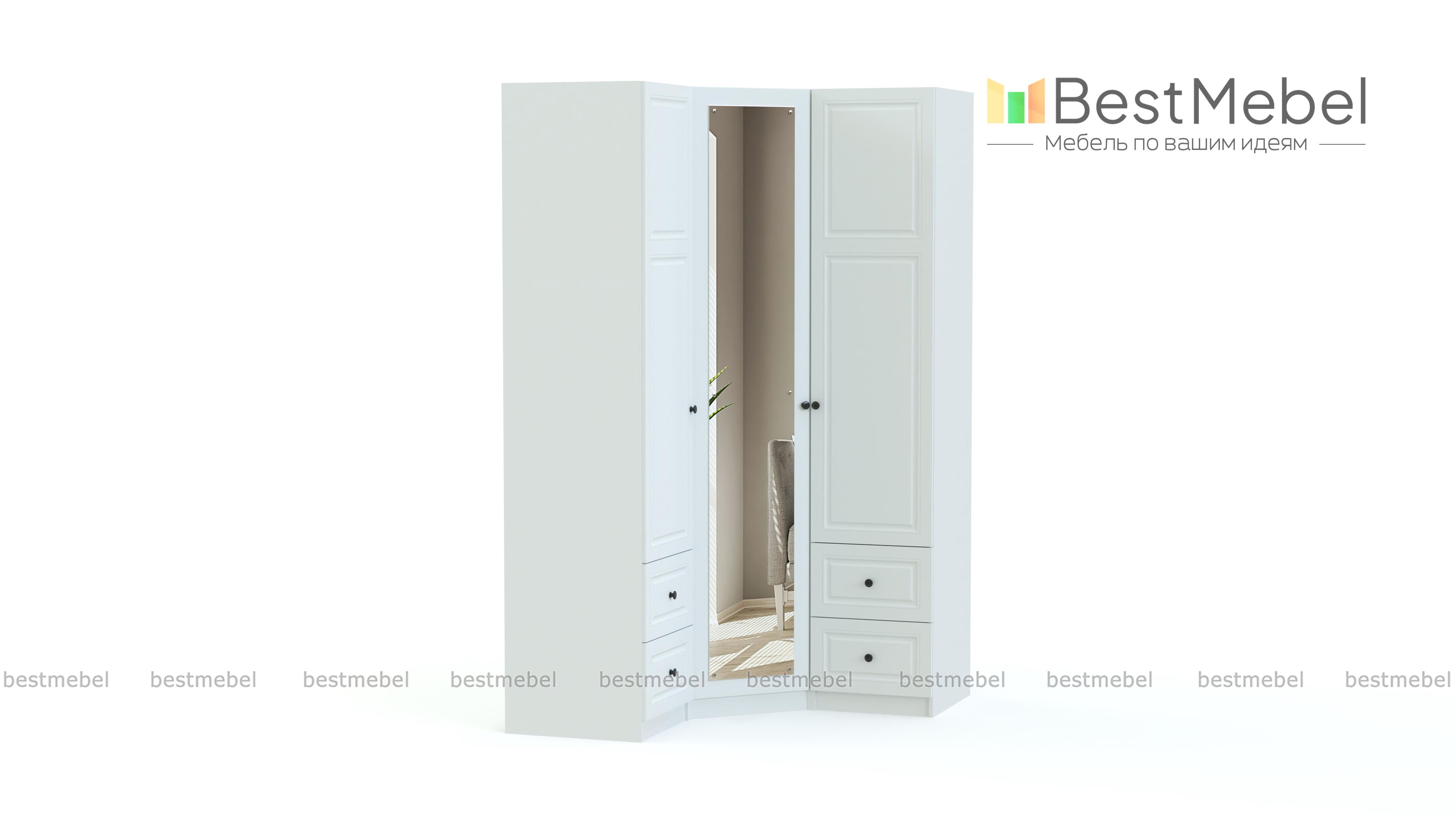 Шкаф угловой Франк 34 BMS - Фото