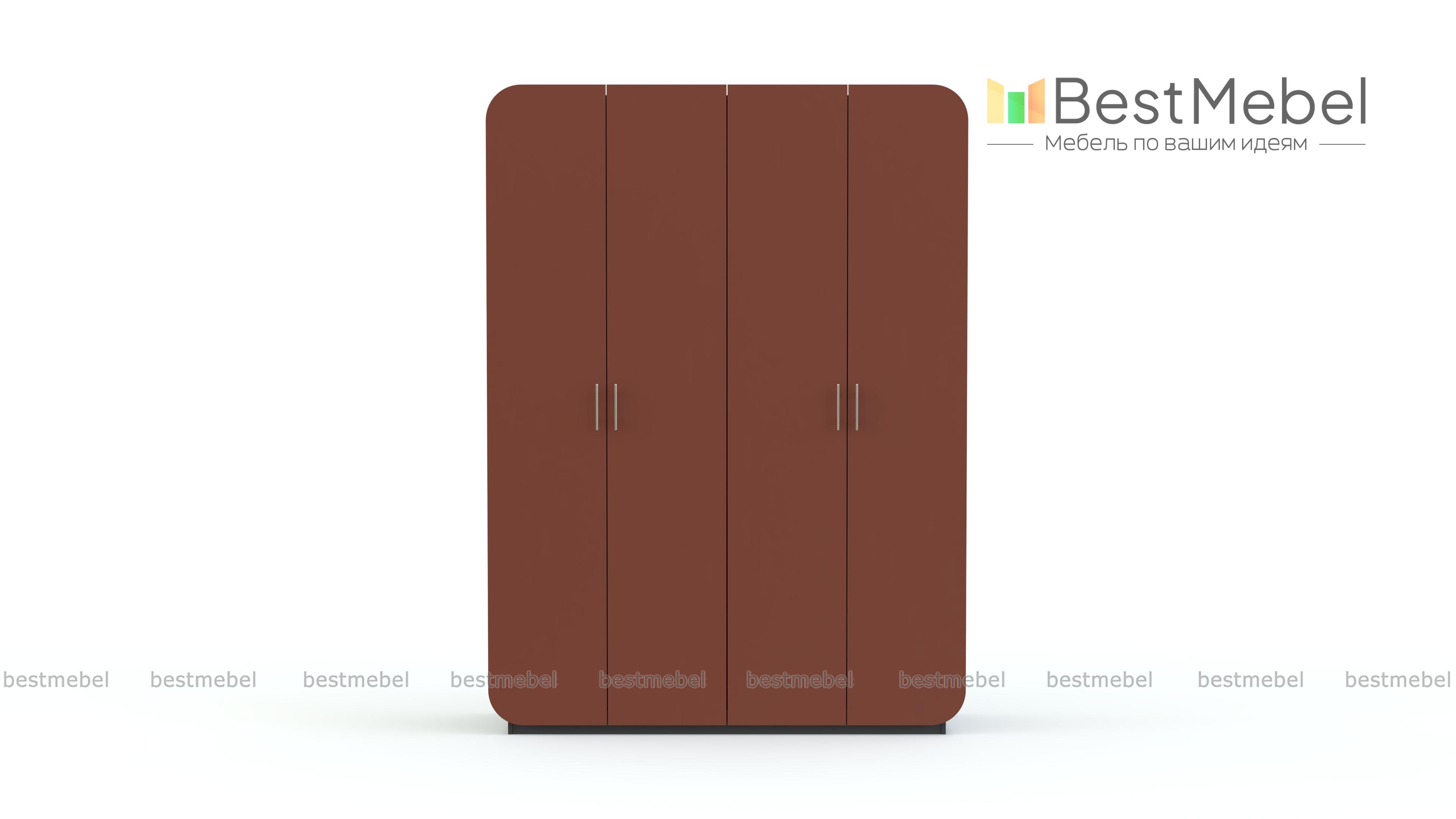 Распашной шкаф Модерно 14.1 BMS - Фото