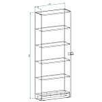 Стеллаж Финнби Finnby