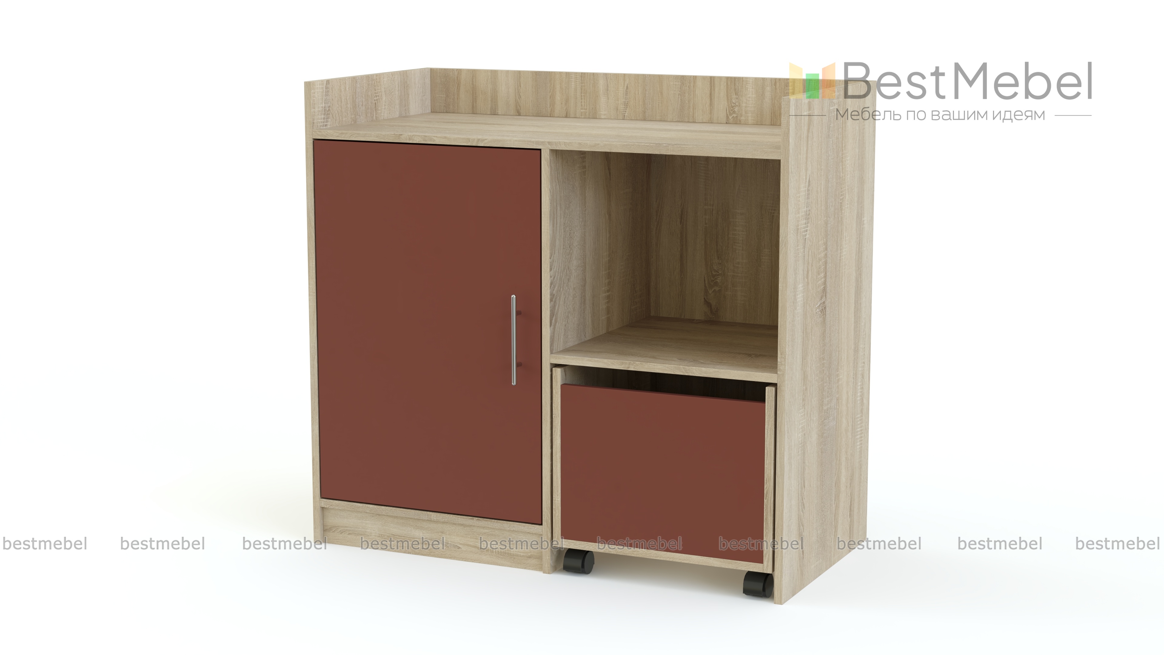 Ящик для игрушек на колесах №2 BMS