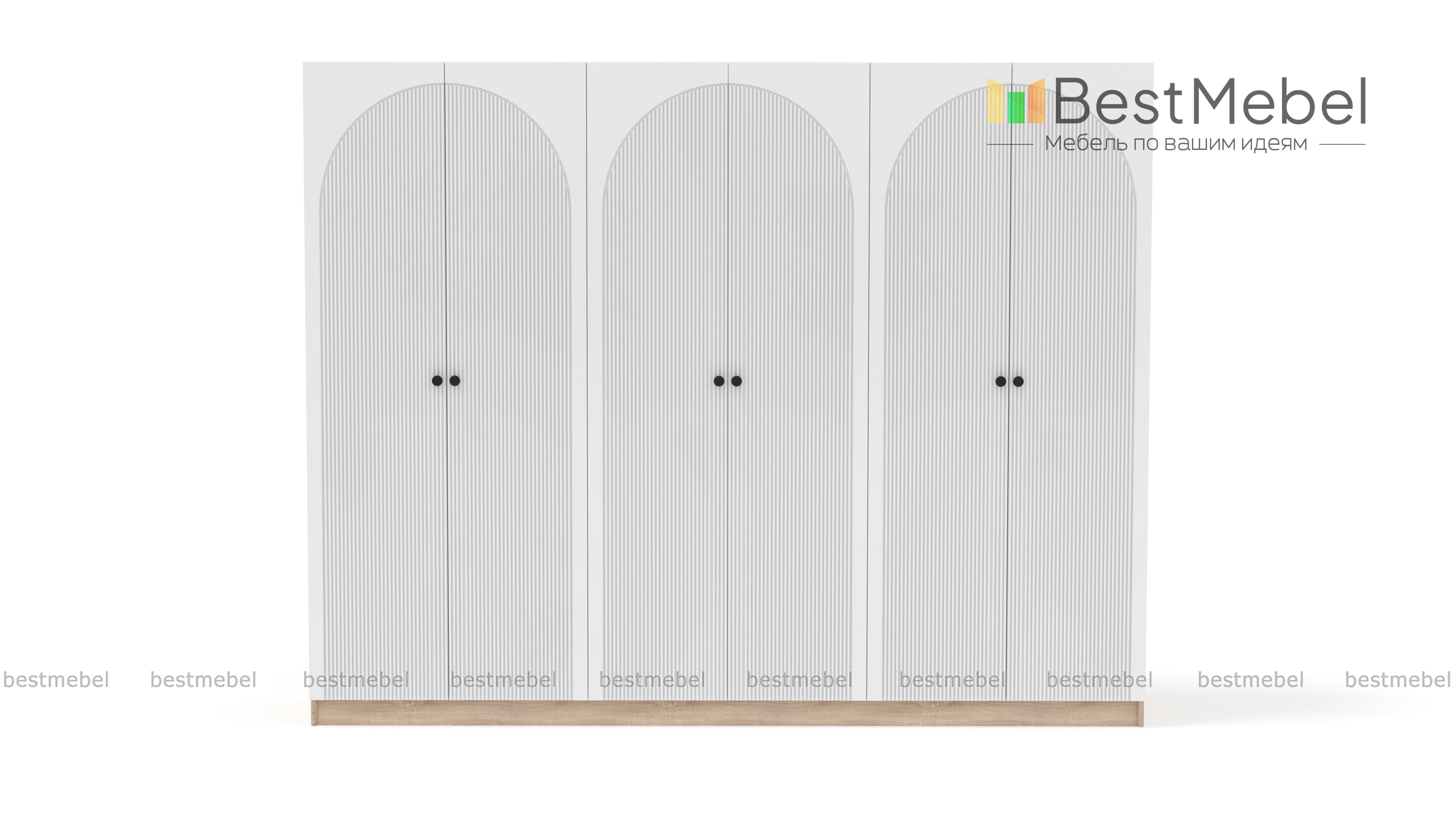 Шкаф распашной Вивьен 16 BMS - Фото