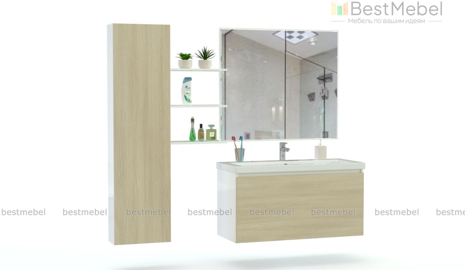Комплект для ванной комнаты Рикко 1 BMS - Фото