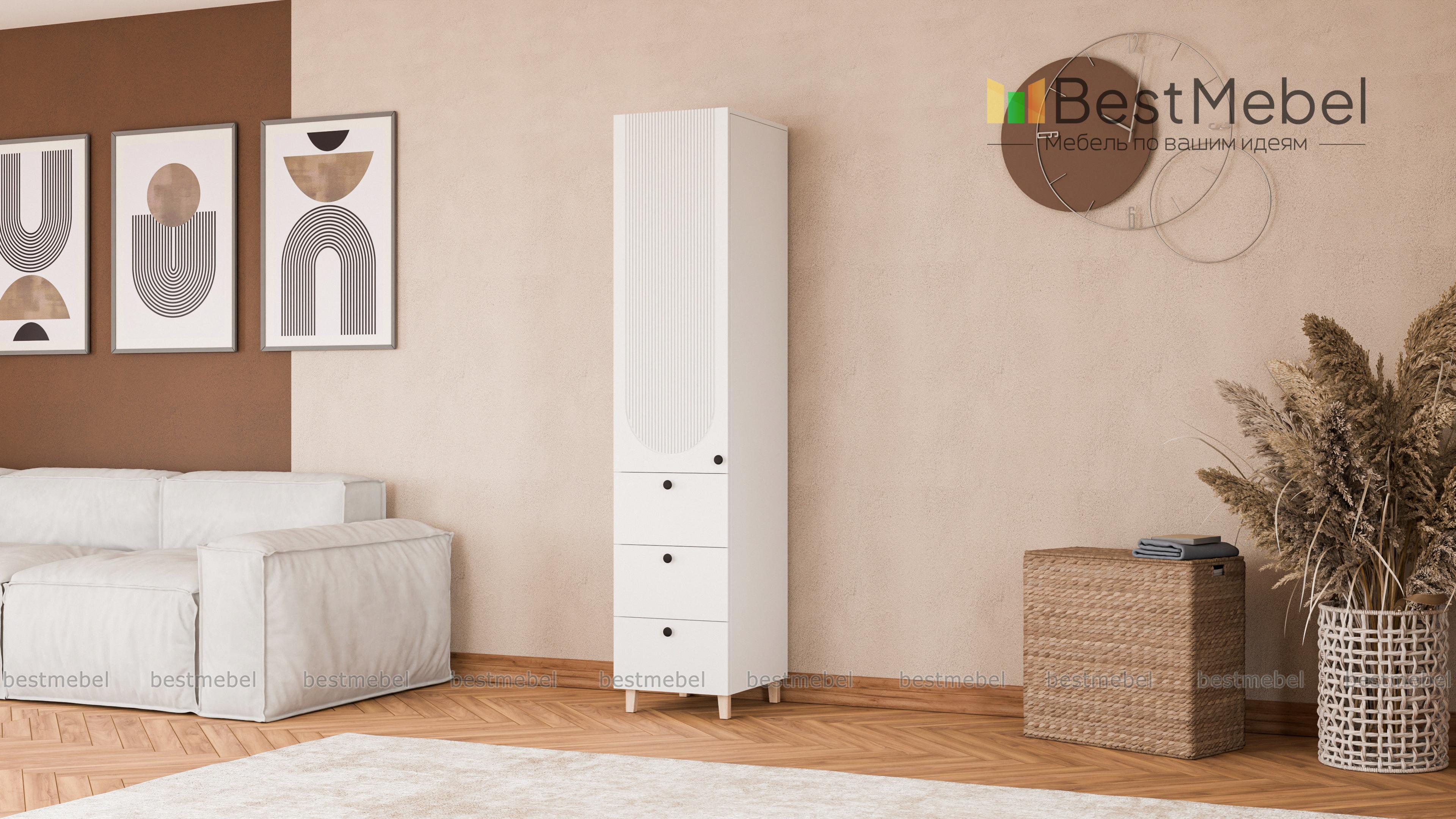 Шкаф-пенал Рене 10 BMS - Фото