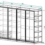 Схема сборки Шкаф-купе sk-074 BMS
