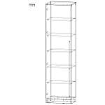 Схема сборки Шкаф распашной Аморет 3 BMS