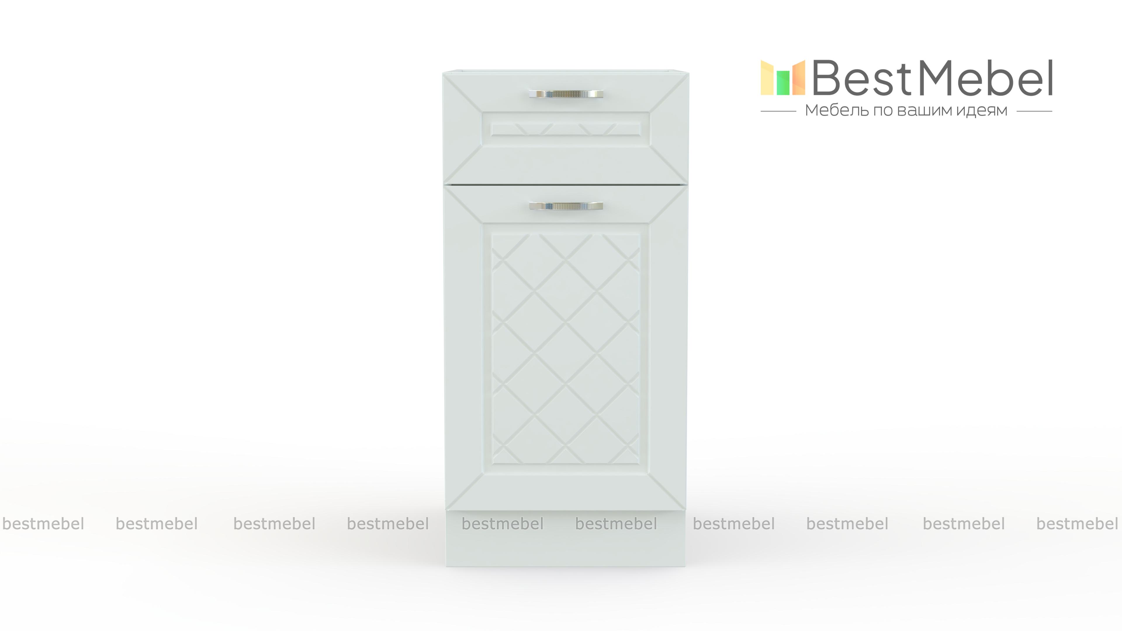 Шкаф нижний 1 дверь 1 ящик Агава BMS - Фото