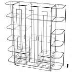Схема сборки Распашной шкаф Паулина 30.2 BMS