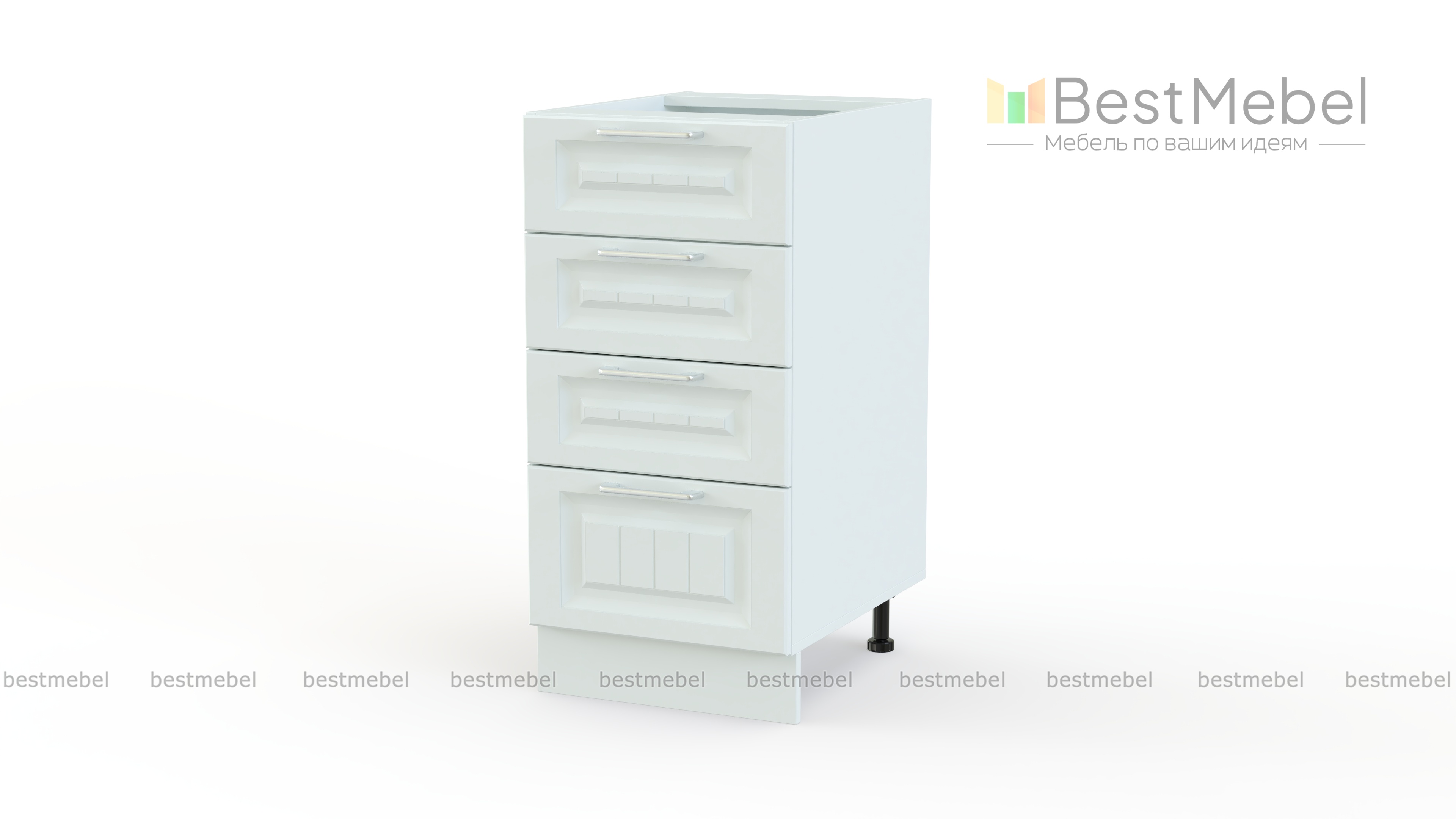 Шкаф нижний с 4-мя ящиками Европа BMS