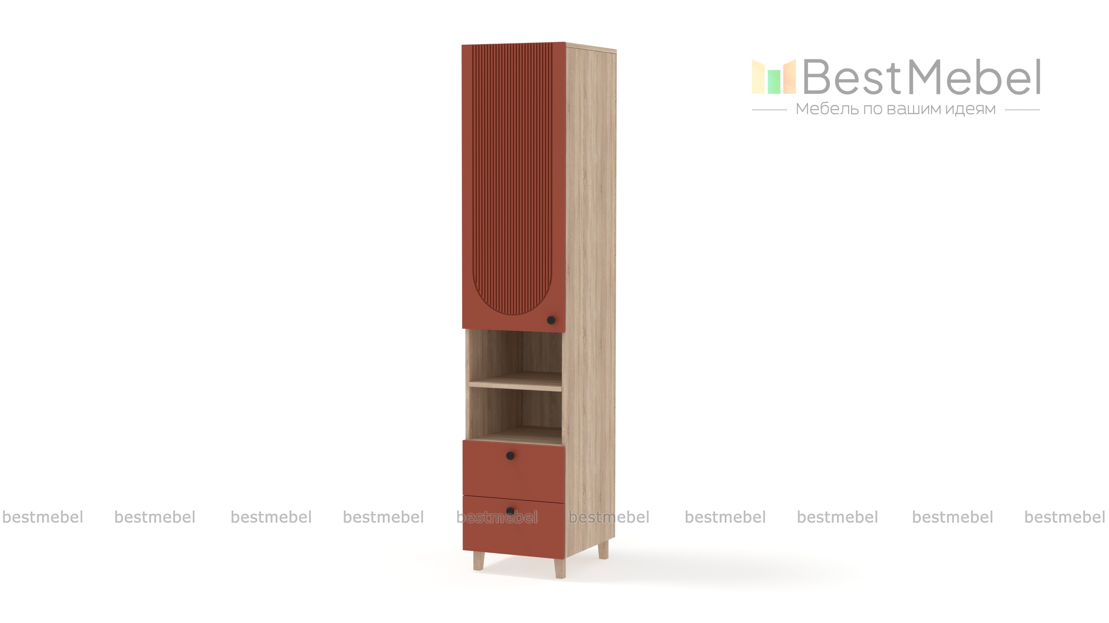 Шкаф-пенал Рене 4 BMS