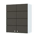 Шкаф навесной Квадро 2 двери BMS - Фото 6