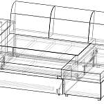 Угловой диван Атланта BMS (Дельфин (Левый))