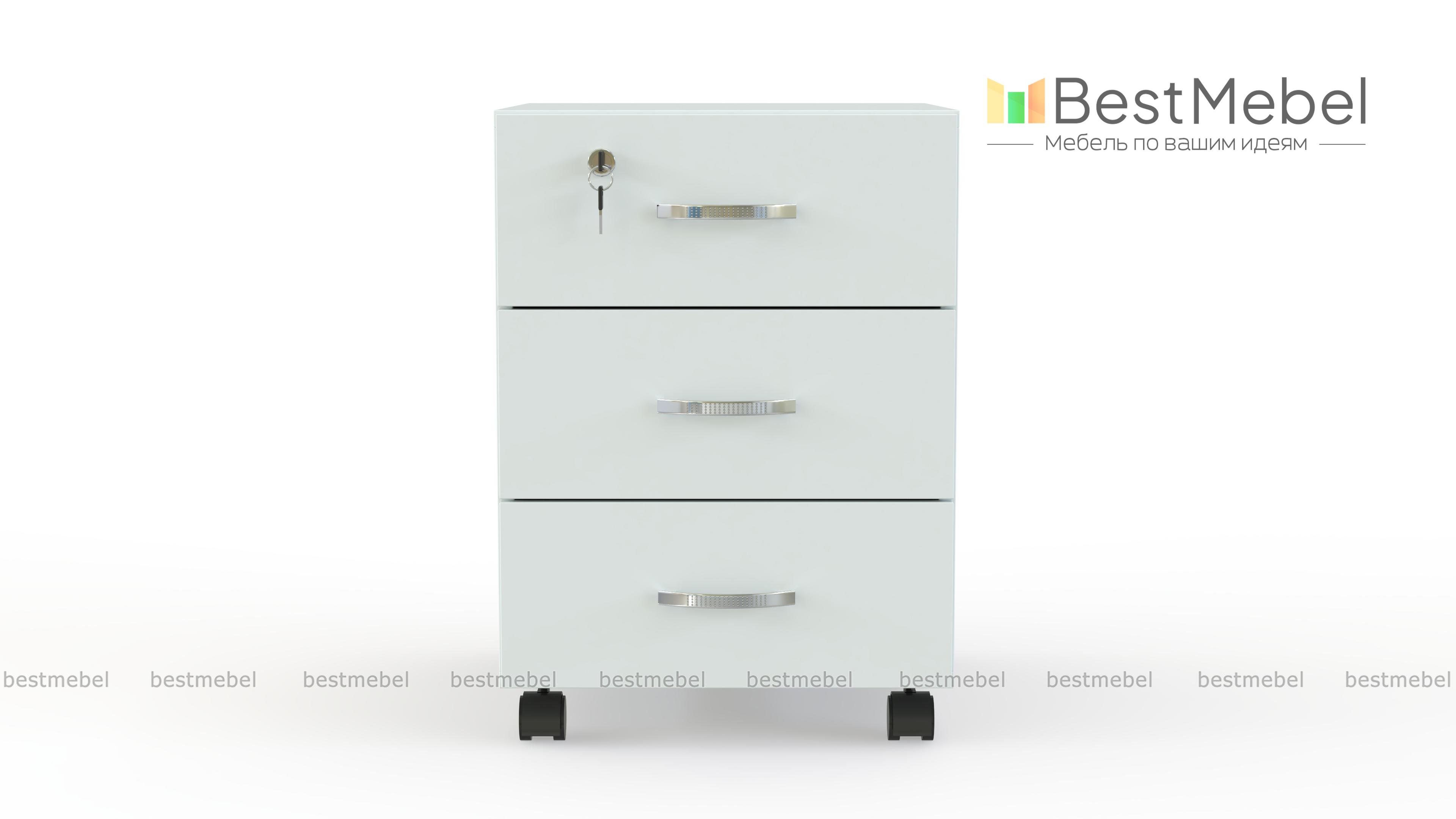 Тумба Мобильная с замком S2 BMS - Фото