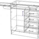 Чертеж Комод Этель-4 BMS