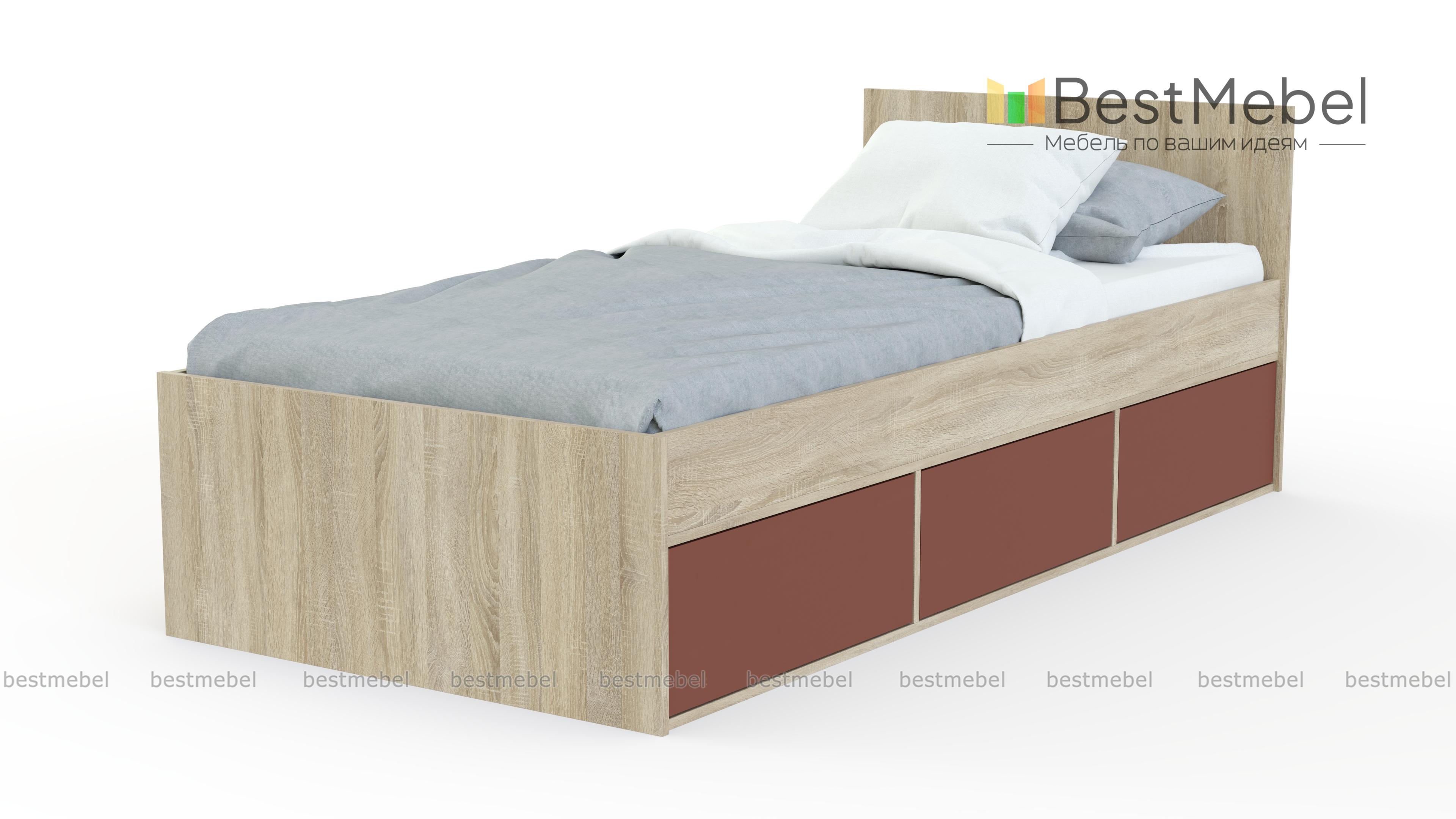 Кровать X Green BMS - Фото